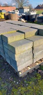 Restant betonstenen 21 x 14 x 6 cm., Tuin en Terras, Tegels en Klinkers, Overige typen, Beton, Gebruikt, Ophalen
