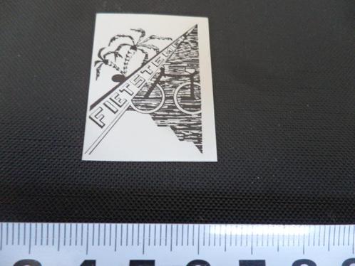 sticker Fiets te mee  ? *, Verzamelen, Stickers, Zo goed als nieuw, Bedrijf of Vereniging, Ophalen