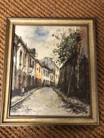 Prent Nijmegen van Jan Korthals , jaren 50 . maat 28,5 x 24,, Ophalen of Verzenden