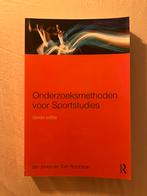 Onderzoeksmethoden voor Sportstudies, Boeken, Ophalen of Verzenden, Beta, Zo goed als nieuw, HBO