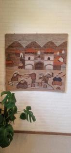 Vintage wandkleed - Handgeweven - jaren ’60/’70 - Bohemian, Ophalen of Verzenden