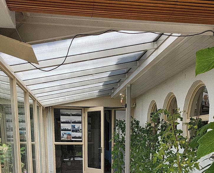 Serredak - luifel - overkapping, Tuin en Terras, Overkappingen, Gebruikt, Veranda, Ophalen