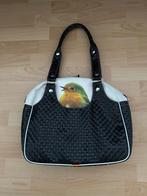 PRACHTIGE tas van HIDIHI, HI-DI-HI met roodborstje, Ophalen of Verzenden, Zo goed als nieuw, Zwart, Handtas