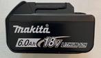 Makita BL1860B 6ah 18v accu, Doe-het-zelf en Verbouw, Gereedschap | Machine-onderdelen en Toebehoren, Ophalen of Verzenden, Nieuw