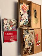 Verzameling posrzegels en sigarenbandjes, Verzamelen, Complete verzamelingen en Collecties, Ophalen of Verzenden