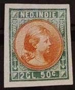 Nederlands-Indie 1895 Proofdruk Fl. 2,50 Prinses Wilhelmina, Ophalen of Verzenden, Postfris, Nederlands-Indië