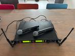 Shure UR4D Draadloze Microfoon set incl mics, Muziek en Instrumenten, Microfoons, Ophalen of Verzenden, Gebruikt, Zangmicrofoon