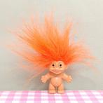 Vintage Russ Troll figuurtje met pin - jaren 80 minifiguur, Verzamelen, Poppetjes en Figuurtjes, Ophalen of Verzenden, Zo goed als nieuw