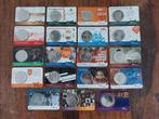 19 Penningen in coincard Nederland, Postzegels en Munten, Munten | Nederland, Verzenden, Koningin Beatrix, Euro's