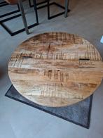 Salontafel met opbergruimte, Gebruikt, 100 tot 150 cm, Rond, Metaal