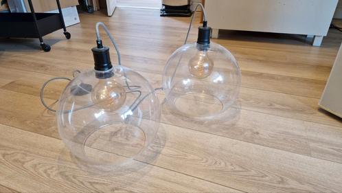 IKEA Jacobsbyn hanglampen (2x) inclusief hip snoer, Huis en Inrichting, Lampen | Hanglampen, Zo goed als nieuw, Minder dan 50 cm