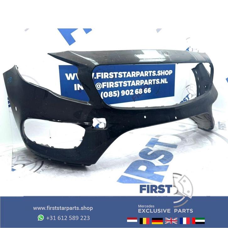 W156 GLA45 BUMPER A1568801901 GLA Facelift 45 AMG Voorbumper, Auto-onderdelen, Carrosserie en Plaatwerk, Bumper, Mercedes-Benz