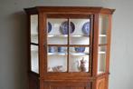 Prachtige antieke eiken porseleinkast, servieskast, vitrine., Antiek en Kunst, Verzenden