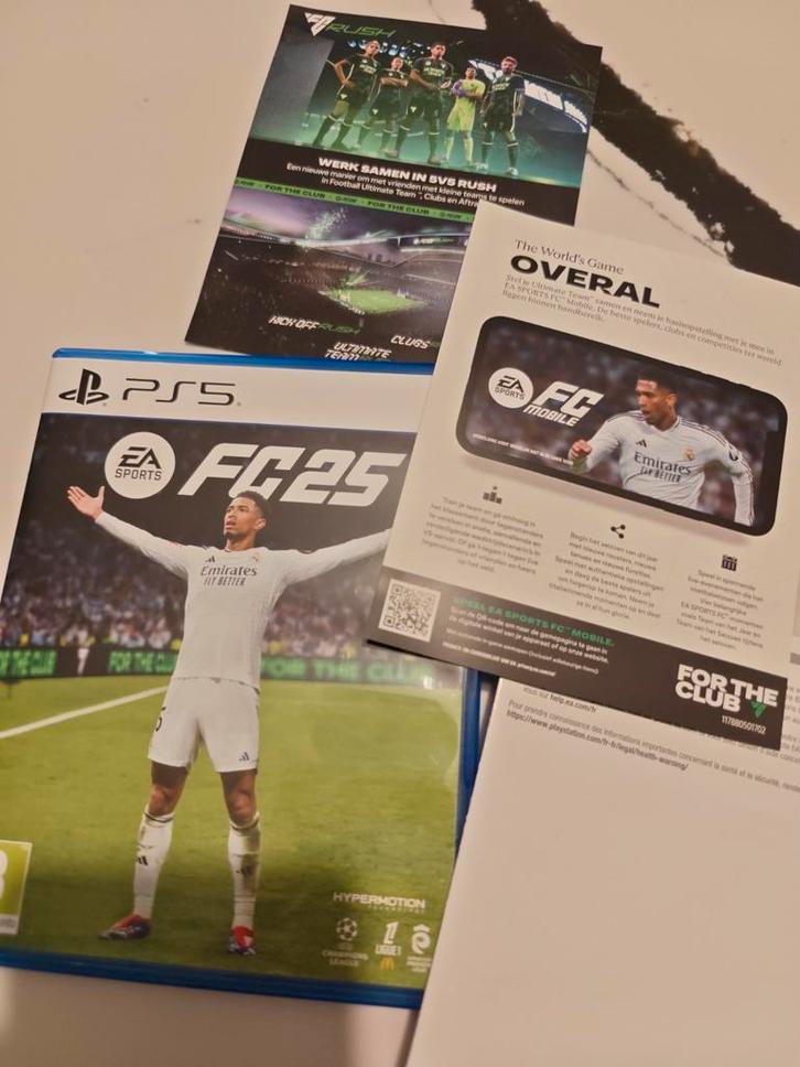 🔵 FC25 Game Playstation zo goed als nieuw | Fifa 25🔵, Spelcomputers en Games, Games | Sony PlayStation 5, Zo goed als nieuw