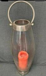 Design Windlicht - Windlicht - Lantaarn . 3 verschillende, Huis en Inrichting, Ophalen of Verzenden, Zo goed als nieuw, Grijs