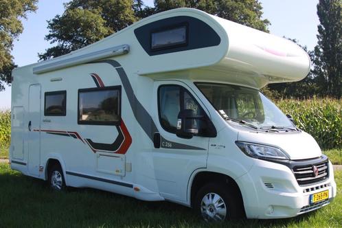 Challenger Genesis 256 stapelbed 7P! airco zonnepaneel, Caravans en Kamperen, Campers, Bedrijf, meer dan 6, Fiat, Diesel, 6 tot 7 meter
