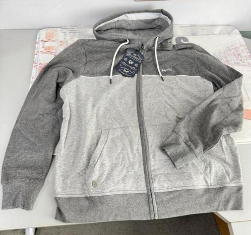 TOKYO LAUNDRY - Vest trui sweater hoodie grijs 2XL xxl nieuw, Kleding | Heren, Truien en Vesten, Nieuw, Overige maten, Grijs, Ophalen of Verzenden