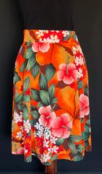 King Louie El Segundo floral a-line skirt-M🧡nieuw, Oranje, Ophalen of Verzenden, Zo goed als nieuw, Knielengte