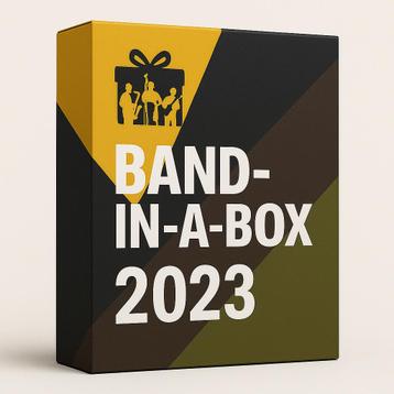 Band in a box 2023 beschikbaar voor biedingen