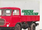 Fiat 645 N1 truckfolder uit 1967, Gelezen, Overige merken, Verzenden