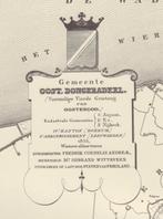 Kaart - Gemeente Oost-Dongeradeel, Voormalige Vierde Grieten, Boeken, Ophalen, 1800 tot 2000, Nederland, Landkaart