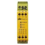 Pilz PNOZ X1 24VACDC 3NO 1NC veiligheids relais, Verzenden, Nieuw