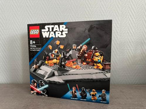 Lego Star Wars 75334 Obi-Wan vs Darth Vader - NIEUW, Kinderen en Baby's, Speelgoed | Duplo en Lego, Nieuw, Lego, Complete set
