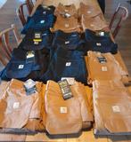 Carhartt werkbroeken bruin en zwart cargo pant broek Nieuw, Www.carhartt.com, Zwart, Cruquiusweg 111N 1019 AG Amsterdam, Nieuw