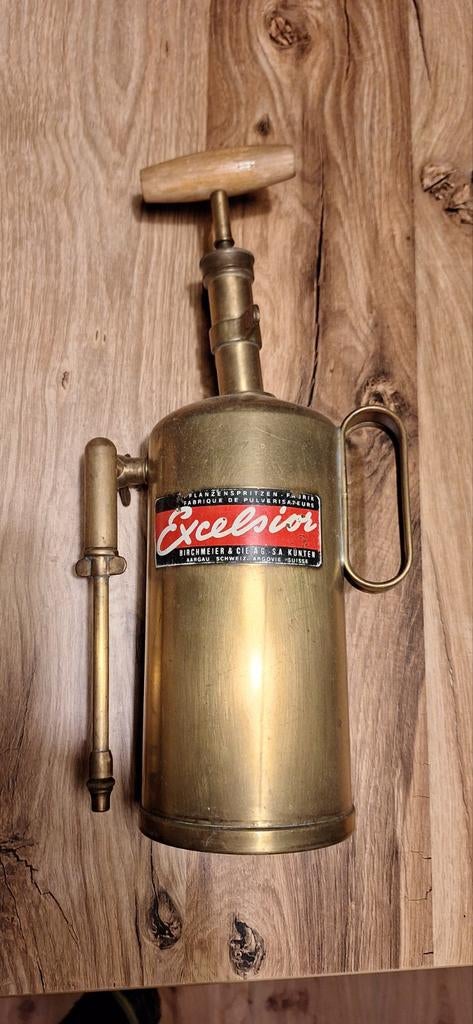 Vintage Excelsior olie spuit, Antiek en Kunst, Antiek | Gereedschap en Instrumenten, Ophalen of Verzenden