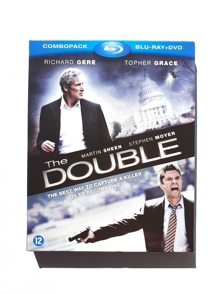 The Double (Blu-ray + DVD), Cd's en Dvd's, Blu-ray, Zo goed als nieuw, Actie, Ophalen of Verzenden