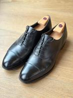Edward Green Chelsea Black Calf maat 11/11.5D, Kleding | Heren, Verzenden, Gedragen, Zwart, Boots