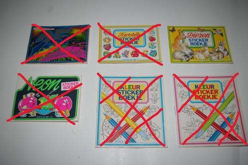 Sticker boekjes., Hobby en Vrije tijd, Stickers en Plaatjes, Ophalen of Verzenden
