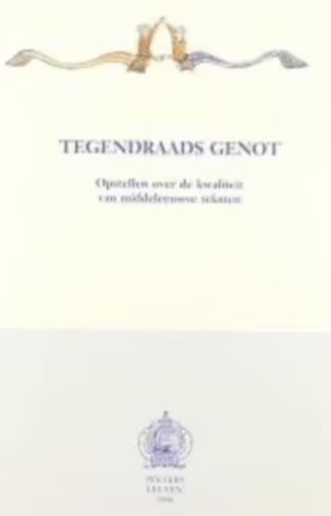 Tegendraads genot, Ophalen of Verzenden