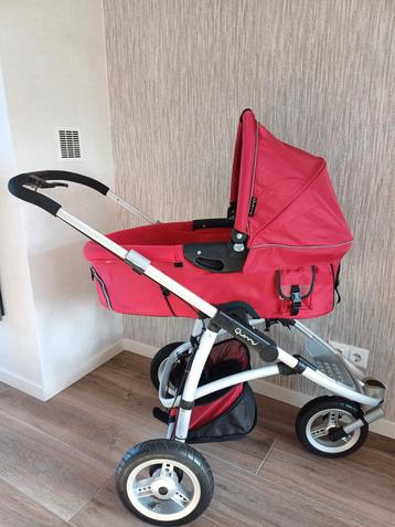 QUINNY SPEEDI SX ROOD COMBI-KINDERWAGEN / WANDELWAGEN beschikbaar voor biedingen