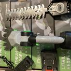 21 v heggenschaar en grastrimmer met 2 accu,s 2 in 1 €45,-, Ophalen of Verzenden, Nieuw, Accu