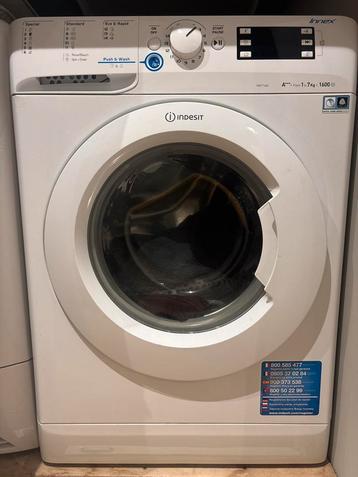 Indesit Innex Wasmachine 7kg, 1600 toeren, A+++ beschikbaar voor biedingen