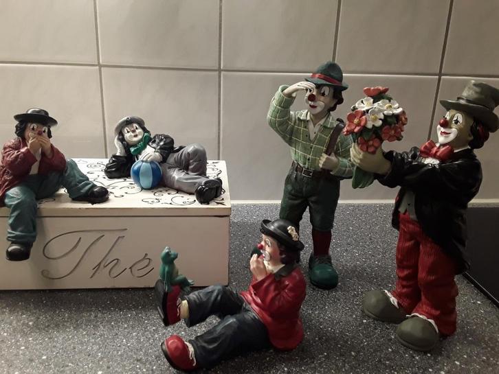 Gilde Clowns  nieuwstaat, Verzamelen, Beelden en Beeldjes, Zo goed als nieuw, Overige typen, Ophalen of Verzenden