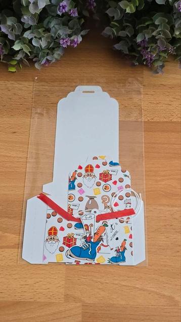 Zelfgemaakt DIY pakketje Sinterklaas doosje schoen beschikbaar voor biedingen