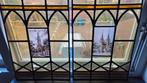 Glas in lood nieuwe kerk en Oostpoort Delft, Ophalen