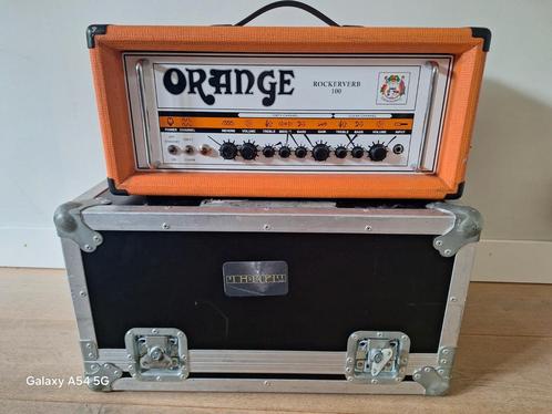 Orange Rockerverb incl flightcase, Muziek en Instrumenten, Versterkers | Bas en Gitaar, Zo goed als nieuw, Ophalen