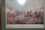 Slag bij Waterloo 1850 Kroonprins de Nederlanden, Antiek en Kunst, Kunst | Etsen en Gravures, Verzenden