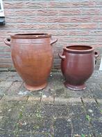 Twee antieke Keulse potten, Tuin en Terras, Tuinvazen, Gebruikt, Ophalen