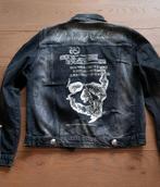 Philipp Plein jeans jas, spijkerjas, maat S, Nieuw, Maat 46 (S) of kleiner, Philipp Plein, Ophalen of Verzenden