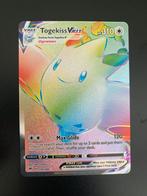 Togekiss VMAX 191/185 Sword & Shield Vivid Voltage Mint, Ophalen of Verzenden, Zo goed als nieuw, Losse kaart, Foil