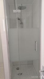 Douche deur met zijpaneel, Doe-het-zelf en Verbouw, Sanitair, Ophalen, Nieuw, Chroom, Douche
