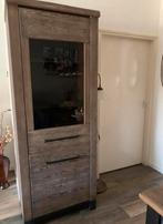 Prachtige Vitrinekast Rough via Haco np €849,-!, Metaal, 200 cm of meer, Zo goed als nieuw, 25 tot 50 cm