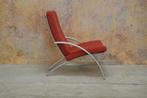 ZGANieuw rode stoffen Harvink Uncle Sam design fauteuil, Harvink, Design, 75 tot 100 cm, Ophalen of Verzenden