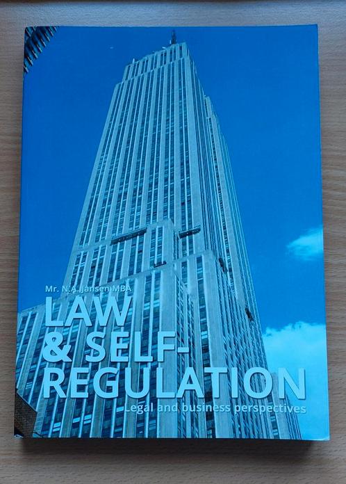 Law & Self-regulation 9789053834343, Boeken, Studieboeken en Cursussen, Zo goed als nieuw, WO, Ophalen of Verzenden