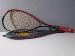 squash racket van CAPITAL TARGET goede bespanning en grip ma, Sport en Fitness, Squash, Ophalen of Verzenden, Zo goed als nieuw