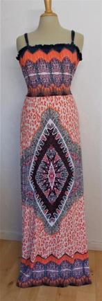 Ibiza/hippie look maxi print dress! 40, Kleding | Dames, Jurken, Maat 38/40 (M), Onder de knie, Zo goed als nieuw, Verzenden